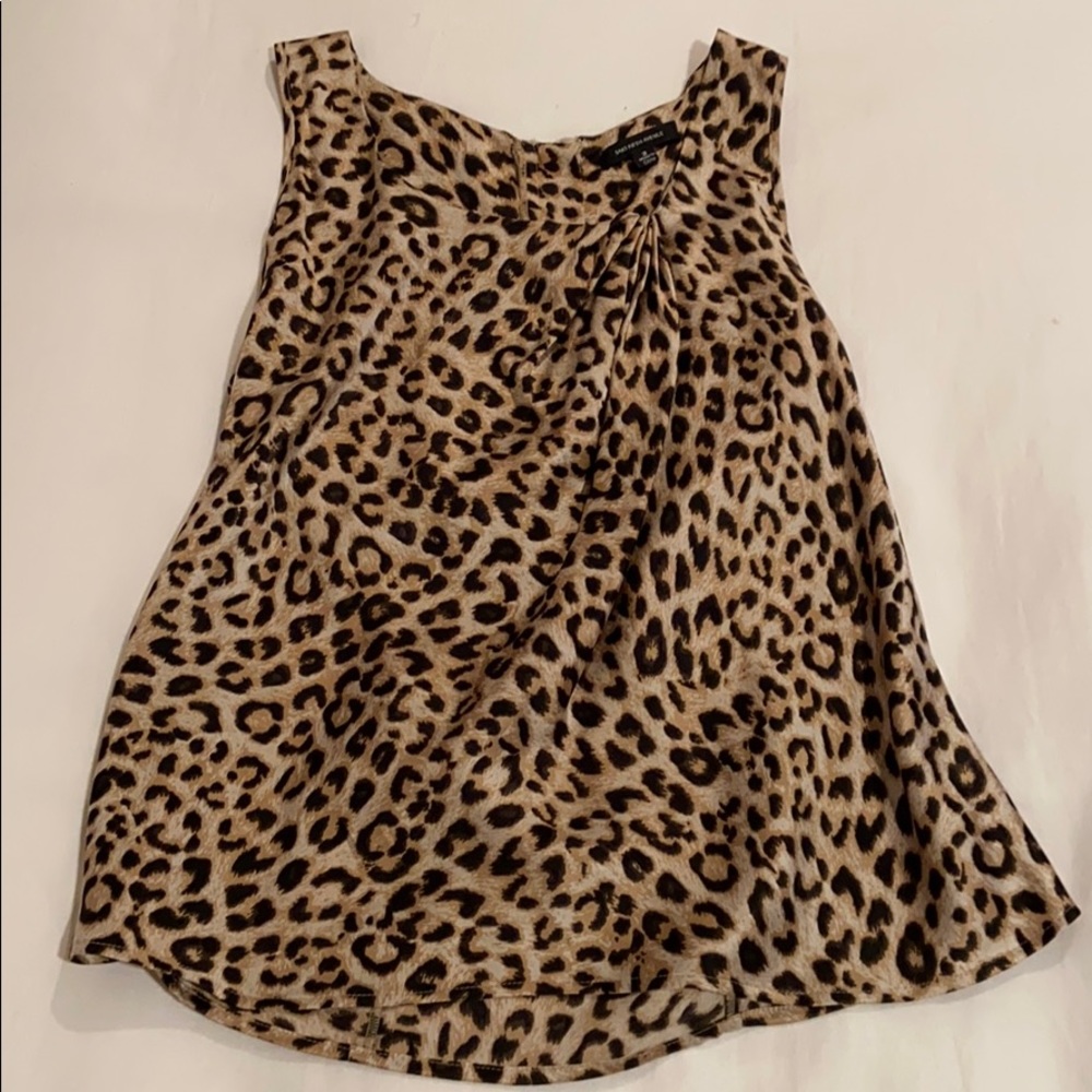 Saks Fifth Avenue Leopard Top